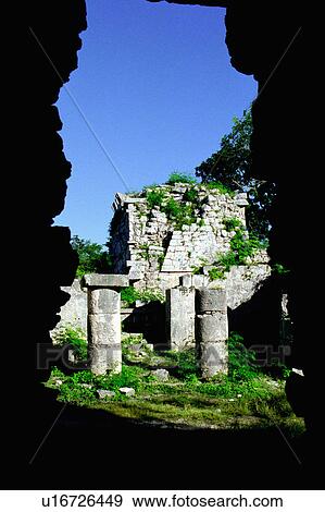 opening, ruins, framed, itza, chichen, mayan View Large Photo Image Stock Photo - opening, ruins, framed, itza, chichen, mayan. Fotosearch