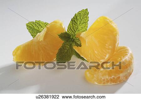 Stock Image - orange, vegetables, alimentary, white, mandarin. Fotosearch
