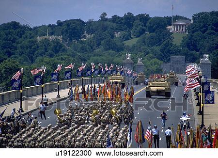 Stock Image - parade, washington, storm, desert, victory. Fotosearch