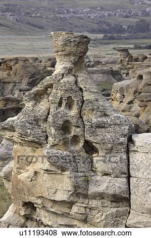 Stock Photo - park, formations, provincial, stone, writingon, rock. Fotosearch