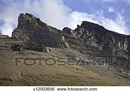 Stock Photograph - park, mountain, national, lakes, waterton, lower. Fotosearch