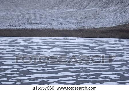 patterns, scenic, pond, frozen, snow View Large Photo Image Stock Photograph - patterns, scenic, pond, frozen, snow. Fotosearch