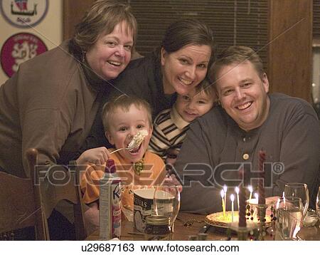 paul, enjoying, party, birthday, fun, family View Large Photo Image Stock Image - paul, enjoying, party, birthday, fun, family. Fotosearch