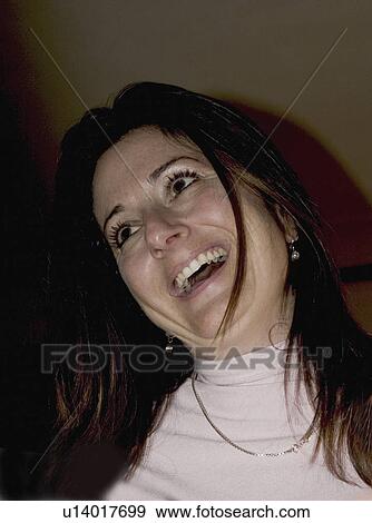 Stock Photo - paul, female, moment, happy, enjoying, woman. Fotosearch