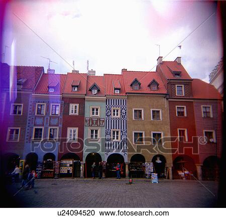Stock Image - poznan, market, rynek, stary, square, old. Fotosearch