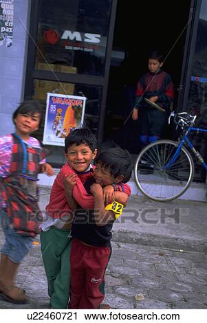 quito, boys, streets, seen, boy, three View Large Photo Image Stock Image - quito, boys, streets, seen, boy, three. Fotosearch