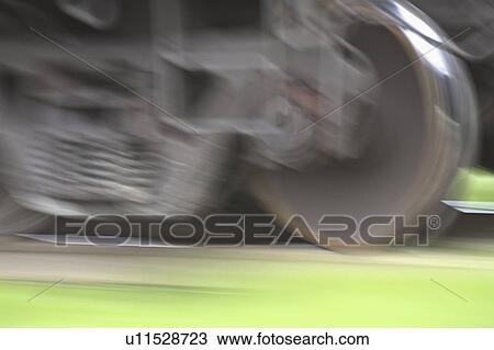 Stock Image - railroad, railcar, canada, saskatchewan, scenic, moving. Fotosearch