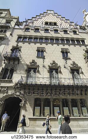 Stock Photography - recreates, ametller, cadafalch, josep, house, casa. Fotosearch