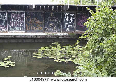 river, railroad, ottertail, spanning, bridge, graffiti View Large Photo Image Stock Photo - river, railroad, ottertail, spanning, bridge, graffiti. Fotosearch