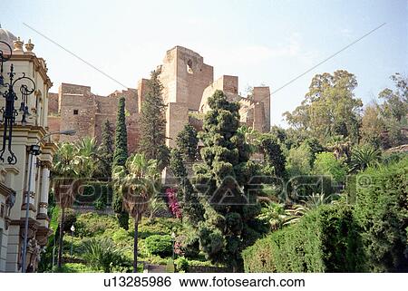ruin, malaga, castle, travel, spain, alcazaba View Large Photo Image Stock Photograph - ruin, malaga, castle, travel, spain, alcazaba. Fotosearch