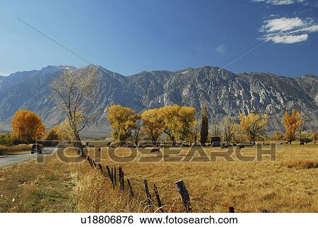 Stock Photograph - rural, nevada, california, range, mountain, sierra. Fotosearch