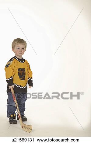 Stock Image - scenic, boy, jaw, moose, poses, young. Fotosearch