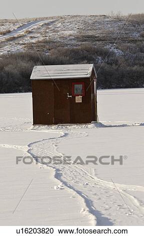 scenic, fishing, lake, lovering, shack, ice View Large Photo Image Stock Image - scenic, fishing, lake, lovering, shack, ice. Fotosearch