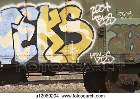 scenic, parked, boxcar, rail, cp, graffiti View Large Photo Image Picture - scenic, parked, boxcar, rail, cp, graffiti. Fotosearch