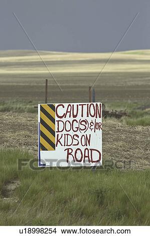 Picture - scenic, road, coteau, missouri, through, sign. Fotosearch
