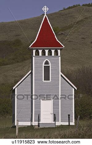Stock Image - scenic, st, church, anglican, nicholas, saint. Fotosearch