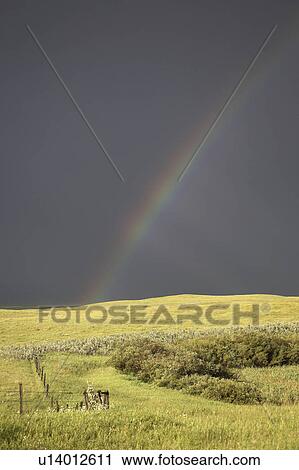 scenic, touching, coteau, missouri, down, rainbow View Large Photo Image Stock Image - scenic, touching, coteau, missouri, down, rainbow. Fotosearch