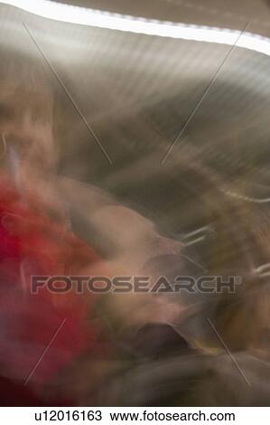Stock Image - science, boy, running, six, age, blur. Fotosearch