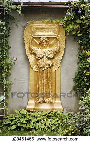 Stock Photograph - setting, relief, garden, angle, female, golden. Fotosearch