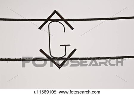 Stock Photography - sign, saskatchewan, scenic, gate, brand. Fotosearch