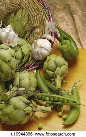 Stock Photograph - spain, vegetable, barcelona, vilanova, compostions, fruit. Fotosearch