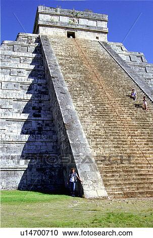 steps, itza, chichen, castillo, tourists View Large Photo Image Stock Image - steps, itza, chichen, castillo, tourists. Fotosearch