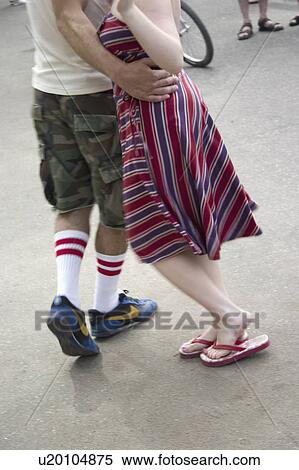 Stock Photography - street, dancers, day, old, grand, legs. Fotosearch