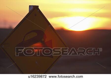 sun, sign, road, behind, rising View Large Photo Image Stock Image - sun, sign, road, behind, rising. Fotosearch