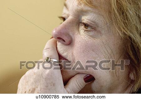 thought, female, deep, 65, age, woman View Large Photo Image Stock Photography - thought, female, deep, 65, age, woman. Fotosearch