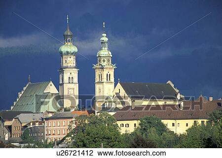 tirol, towers, hall, morning, stormy, bell View Large Photo Image Stock Image - tirol, towers, hall, morning, stormy, bell. Fotosearch