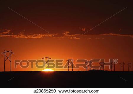 towers, sunset, power, saskatchewan, behind, gorgeous View Large Photo Image Stock Image - towers, sunset, power, saskatchewan, behind, gorgeous. Fotosearch