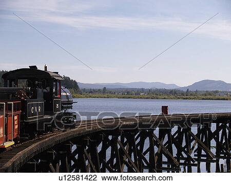 trestle, steam, crossing, engine, powered, small View Large Photo Image Stock Image - trestle, steam, crossing, engine, powered, small. Fotosearch