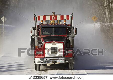 truck, hauling, road, winter, logging View Large Photo Image Stock Photo - truck, hauling, road, winter, logging. Fotosearch