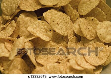 Stock Image - usa, corn, minnesota, bloomington, chips, bowl. Fotosearch