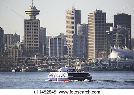vancouver, crossing, downtown, inlet, barrard, ferry View Large Photo Image Stock Photography - vancouver, crossing, downtown, inlet, barrard, ferry. Fotosearch