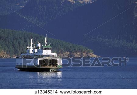 Picture - washington, transportation, wa, cruising, traveling, usa. Fotosearch