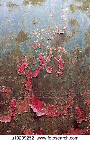 Stock Image - wisconsin, paint, cumberland, tank, oil, peeled. Fotosearch