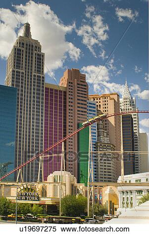 Stock Photography - york, coaster, roller, vegas, new. Fotosearch