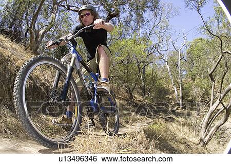 Stock Photograph - young, through, riging, male, active. Fotosearch