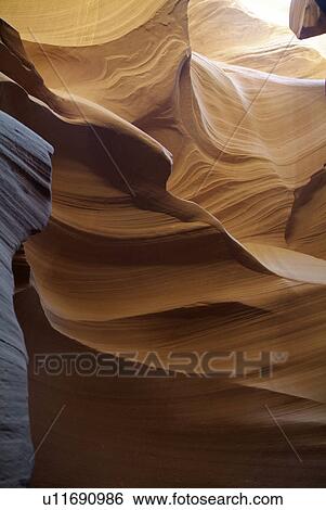 Stock Photograph - abstract, canyon, beam, arizona, antelope. Fotosearch