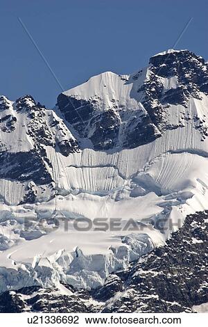 Stock Image - alps, mt, southern, range, cook, mount. Fotosearch