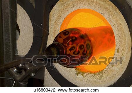 art, furnace, fire, artist, glass, vase View Large Photo Image Stock Image - art, furnace, fire, artist, glass, vase. Fotosearch