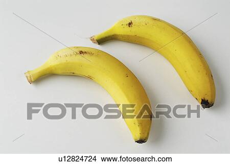bananas, banana, background, white, pair View Large Photo Image Picture - bananas, banana, background, white, pair. Fotosearch