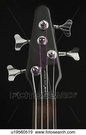 Stock Photo - bass, vilanova, digital, guitar, strigs. Fotosearch
