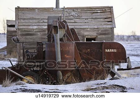 buildings, combine, farm, wooden, old, rusting View Large Photo Image Stock Photo - buildings, combine, farm, wooden, old, rusting. Fotosearch