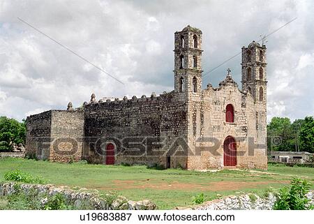 campeche, cathedral, hispanic, mexico, church View Large Photo Image Stock Photo - campeche, cathedral, hispanic, mexico, church. Fotosearch