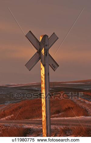 canada, crossing, saskatchewan, scenic, sign, railroad View Large Photo Image Stock Photography - canada, crossing, saskatchewan, scenic, sign, railroad. Fotosearch