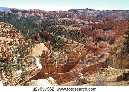 Stock Image - canyon, shadow, hoodoo, usa, bryce. Fotosearch