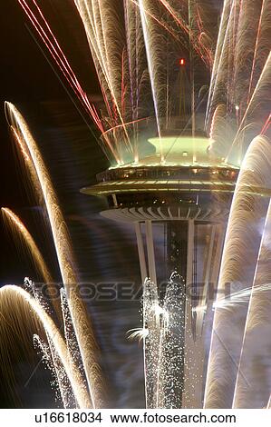 celebration, years, fireworks, seattle, washington, dark View Large Photo Image Picture - celebration, years, fireworks, seattle, washington, dark. Fotosearch
