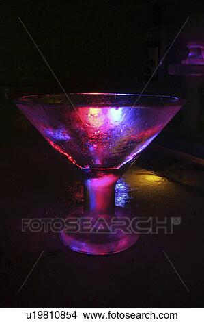 Picture - chena, glass, hotel, ice, made, illuminated. Fotosearch
